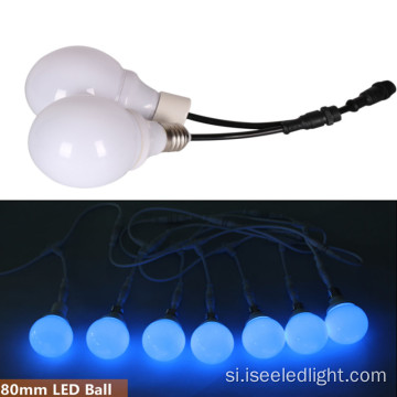 සංගීත පාලනය 60mm dmx LED RGB BULB